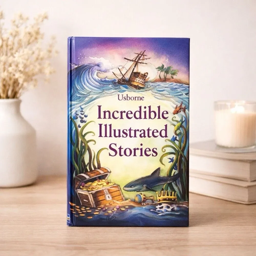Usborne Incredible Illustrated Stories Hardcover Kids Classic Adventure Book
